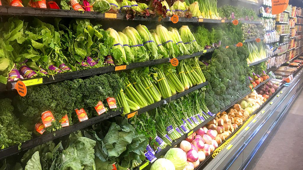 ProDew serves retail chains like Aldi and Publix. Its directional fog comes out like a cloud and is silent. It says a system can pay for itself in 3 to 4 months due to reduced waste and water/labor savings (no more hosing down produce).