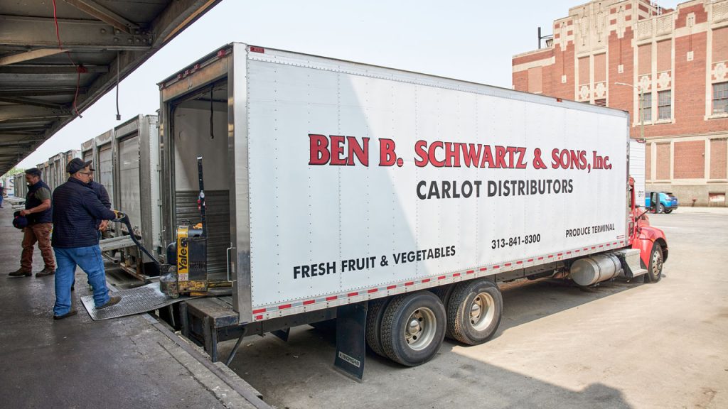 Ben B. Schwartz, Detroit, MI, provides a full range of fruits and vegetables with greater efficiency than ever. At its Detroit Produce Terminal location, the company has worked behind the scenes to devise solutions that can add value by offering high-quality produce that’s ready to display.