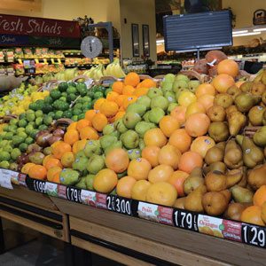 Citrus Store Display