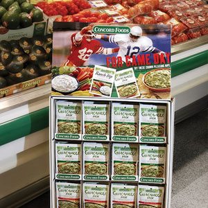 Concord Foods Display