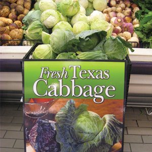 Fresh Texas Cabbage