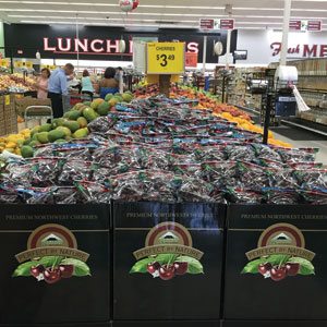 Sage Fruit Cherries Display