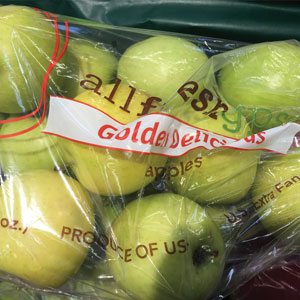 All Fresh Golden Delicious Apple