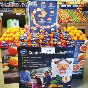 Sunkist Display