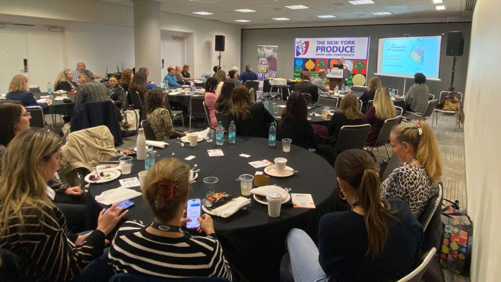 A select group of 65 consumer media and influencers discussed health trends, produce prescriptions and how to increase produce consumption during a private luncheon De. 11 at the New York Produce Show.