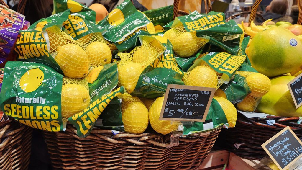 Wonderful Citrus, Los Angeles, CA, has made it a priority to grow and develop the supply for its newest variety, Wonderful seedless lemons. To provide a year-round program, it has invested time and effort to expanding new acreage of seedless lemons in various regions to complement existing production.