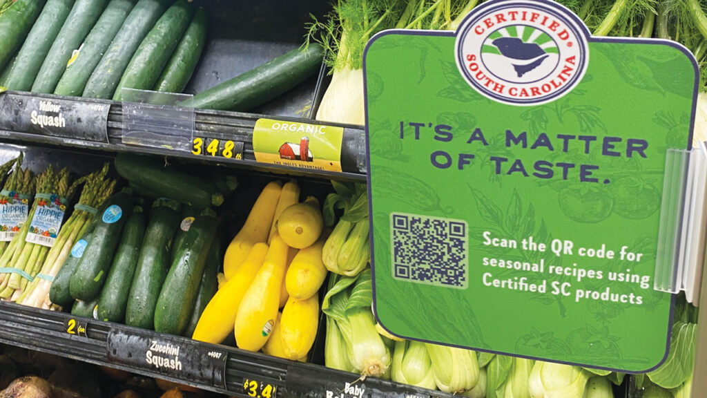 In-store branding ties in with statewide TV, digital, and outdoor ad campaigns.