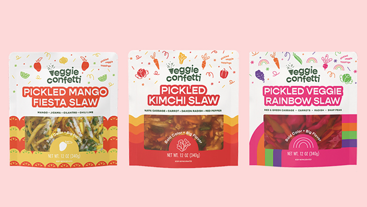 VEGGIE CONFETTI PICKLED VEGGIE SLAWS