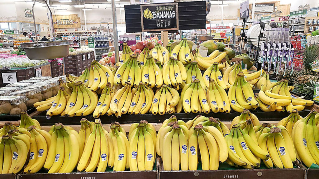 Strategic placement of bananas at the front and throughout the produce department helps boost sales of this staple fruit, which anchors produce departments nationwide.