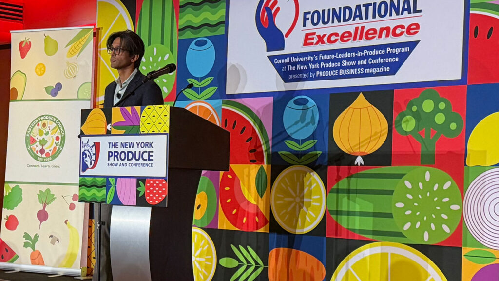 Cornell University Professor Aaron Adalja discussed how cuisine trends are increasingly produce-forward, especially among Gen Z, who gravitate toward dishes centered on vegetables, rather than strictly plant-based or vegetarian labels.