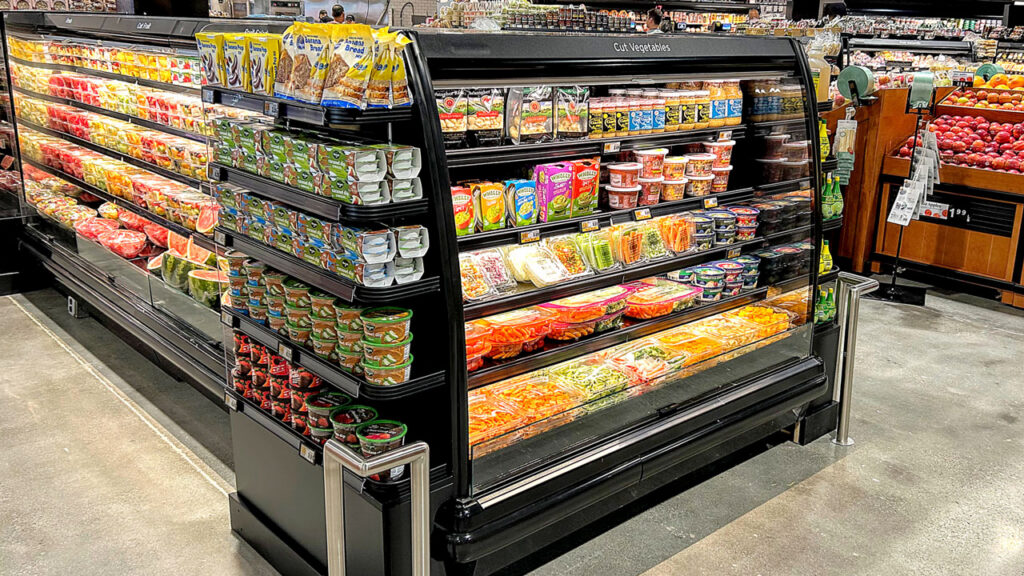 The new Mannix ShopRite offers a full breadth of fresh fruits and vegetables, but also helps the busy shopper with extensive fresh-cut offerings, including a dedicated low-profile case of fresh-cut fruit and fruit salads.