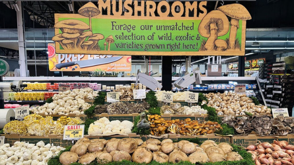There is a greater availability of specialty mushrooms than ever before, and because of their higher price per pound, specialty mushrooms represent 7% of total fresh mushroom sales.