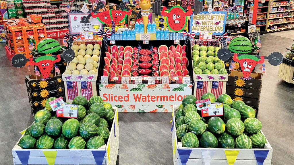 Successful melon merchandising entails a creative mix of tools to engage shoppers, such as seasonal promotions, sampling, and cross-merchandising with complementary items.