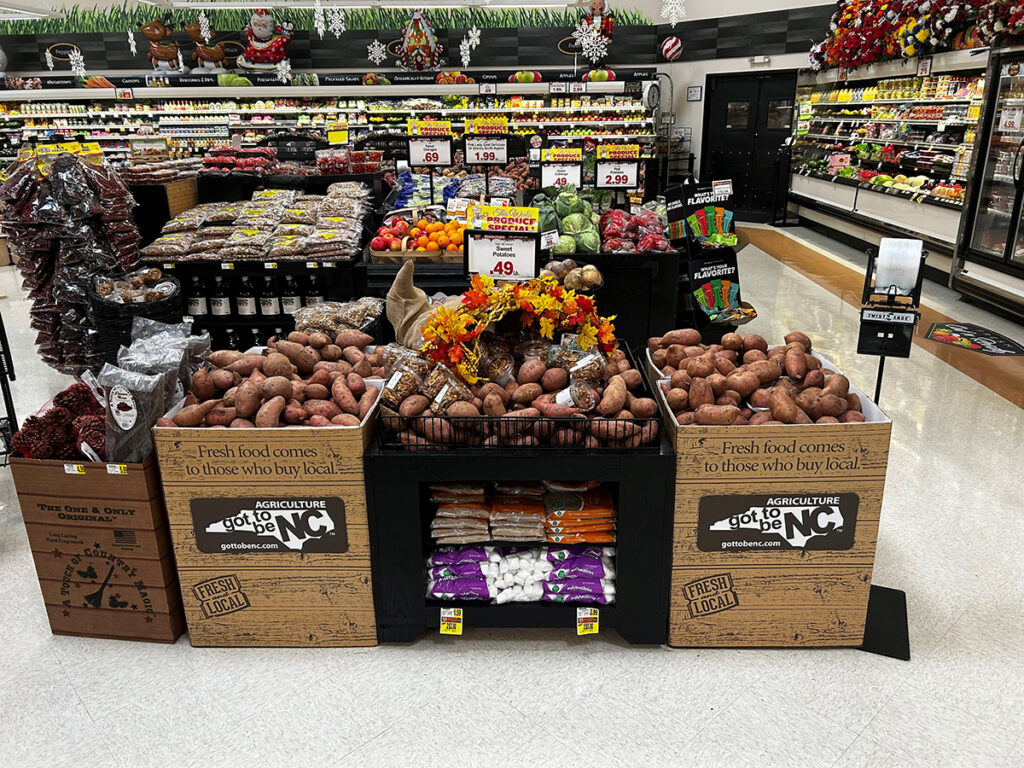 Got to Be NC, the official marketing initiative of the North Carolina Department of Agriculture & Consumer Services, in Raleigh, NC, is connecting growers with retail partners through promotions and education.