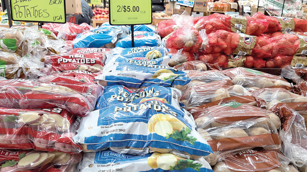 Wisconsin potatoes are a seasonal favorite for consistent quality and well-known Midwest-grown flavor.
