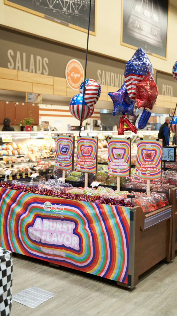 Retailers who highlight flavor, crunch, and unique varietals help transform grapes from a commodity item into a destination category.