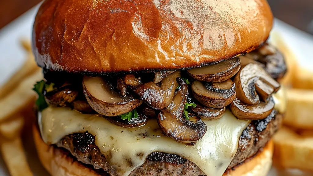 Mushrooms elevate burgers with umami flavor, meaty texture, and menu versatility.