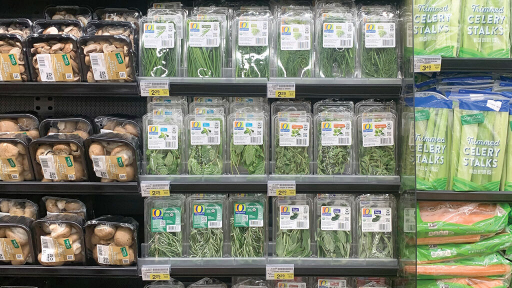 Keeping herbs properly rotated, removing poor-quality product promptly, and maintaining freshness are critical in the produce department.