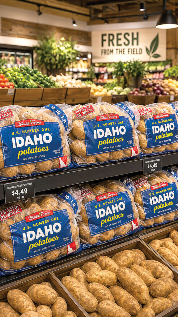 Los minoristas deben exhibir las patatas en un lugar destacado, apoyar las promociones con ideas de recetas y contenido digital, y aprovechar las exhibiciones secundarias cuando sea apropiado.